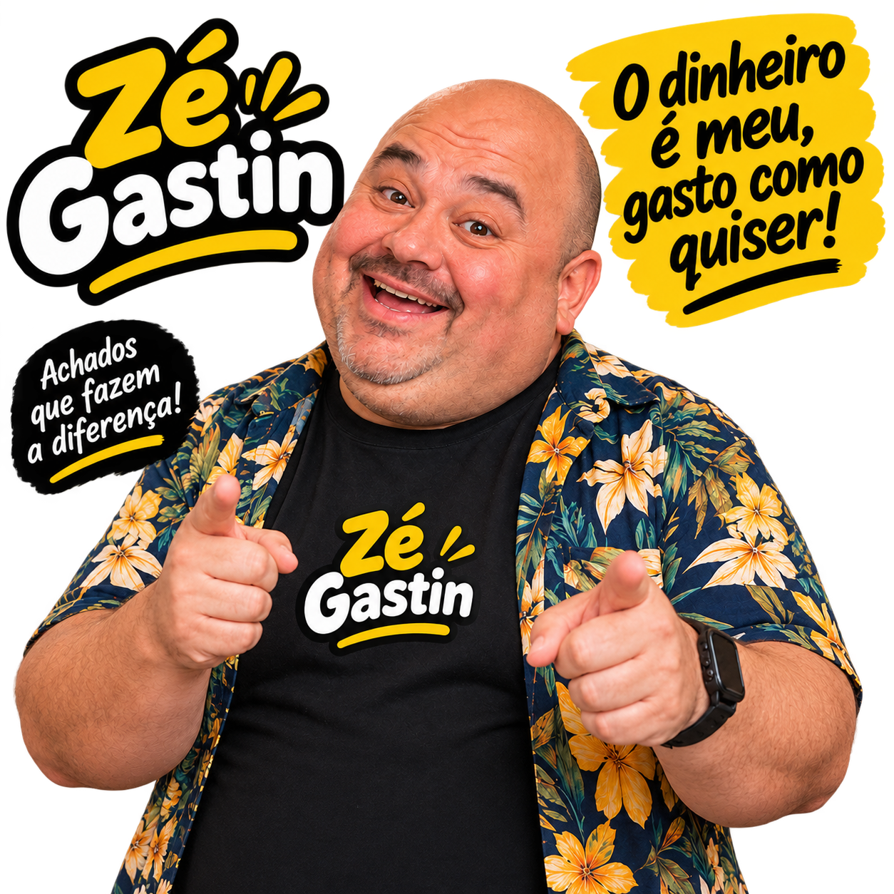 Personagem Zé Gastin